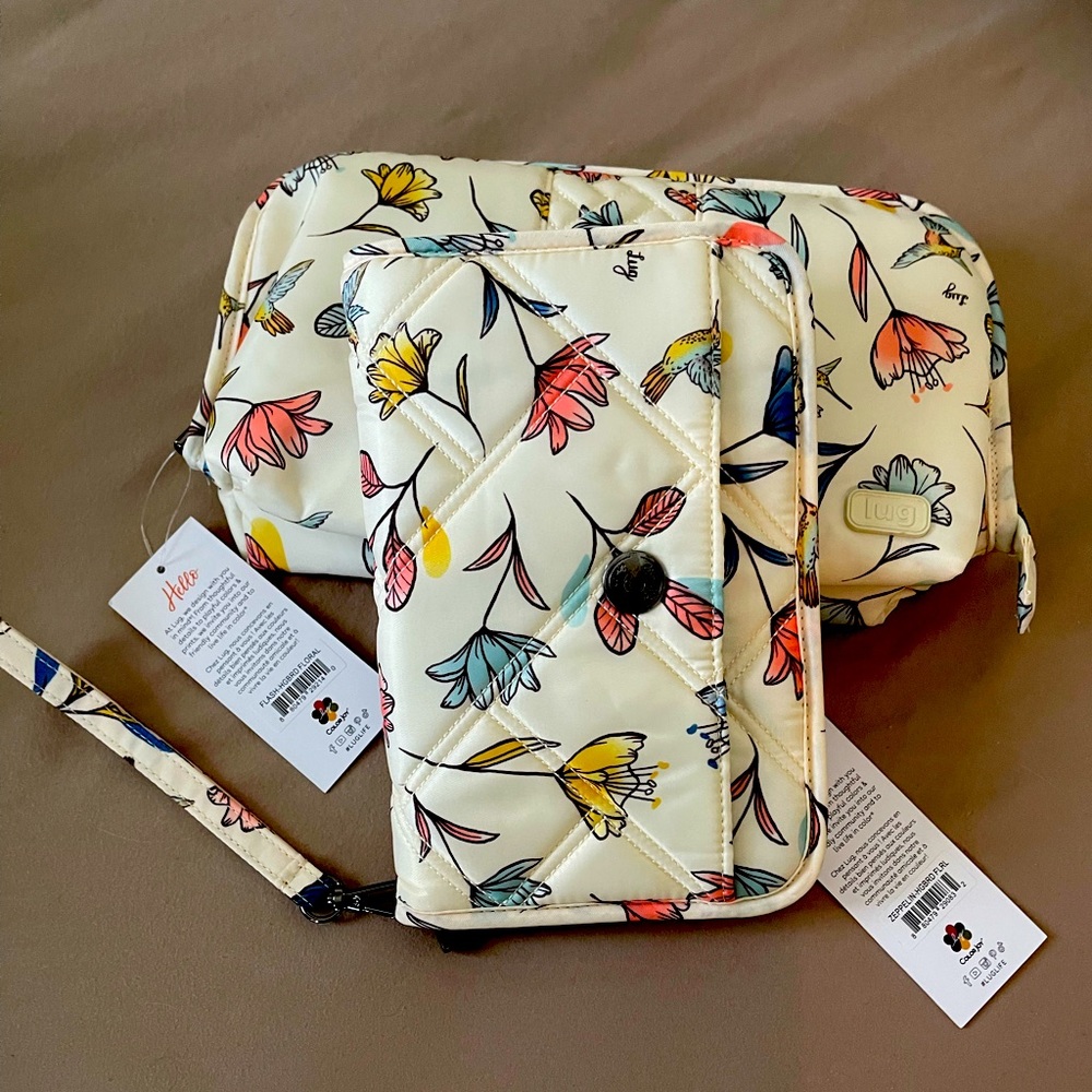 Hummingbird Floral Zeppelin and Flash NWT